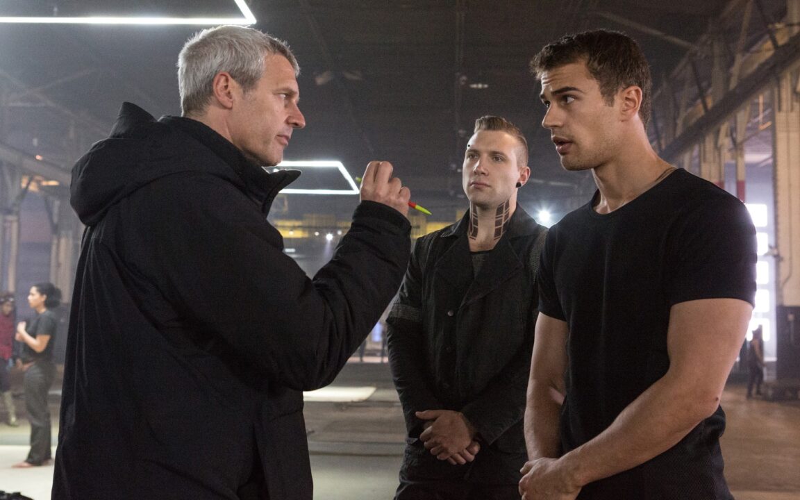 Theo James and Jai Courtney