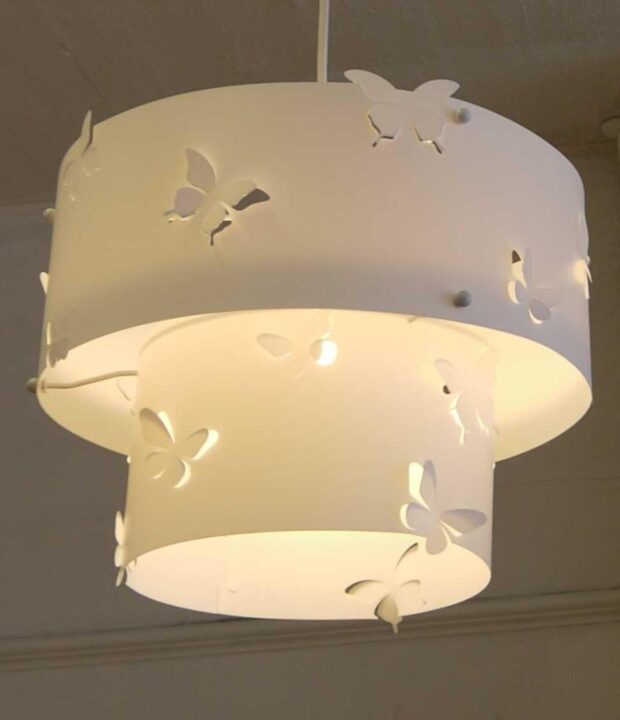 Butterfly lampshades