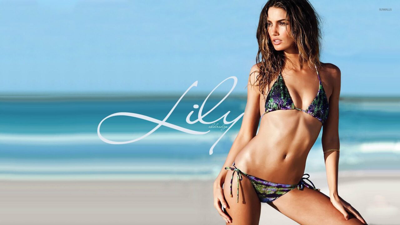 Lily Aldridge Bikini Wallpapers