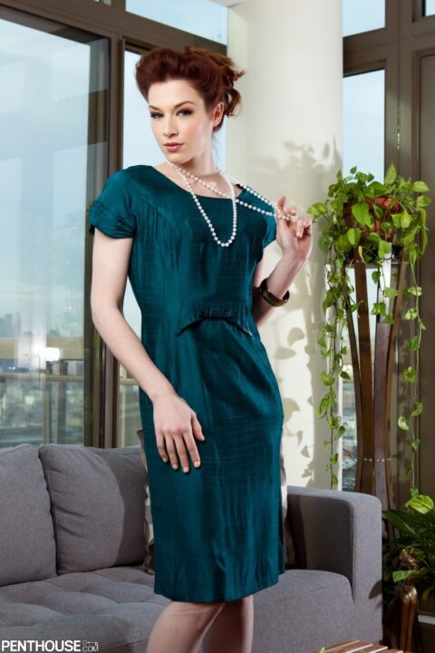 Stoya Green Dress