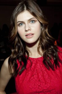 Alexandra Daddario Red Dress