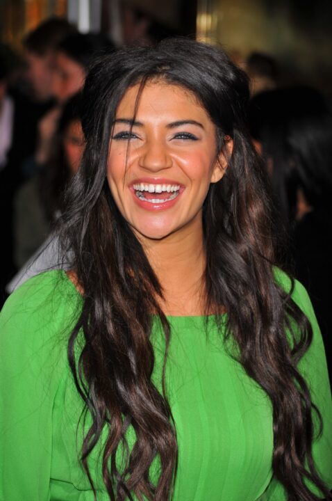 Jessica Szohr Green Dress