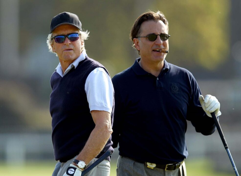 Michael Douglas and Andy Garcia